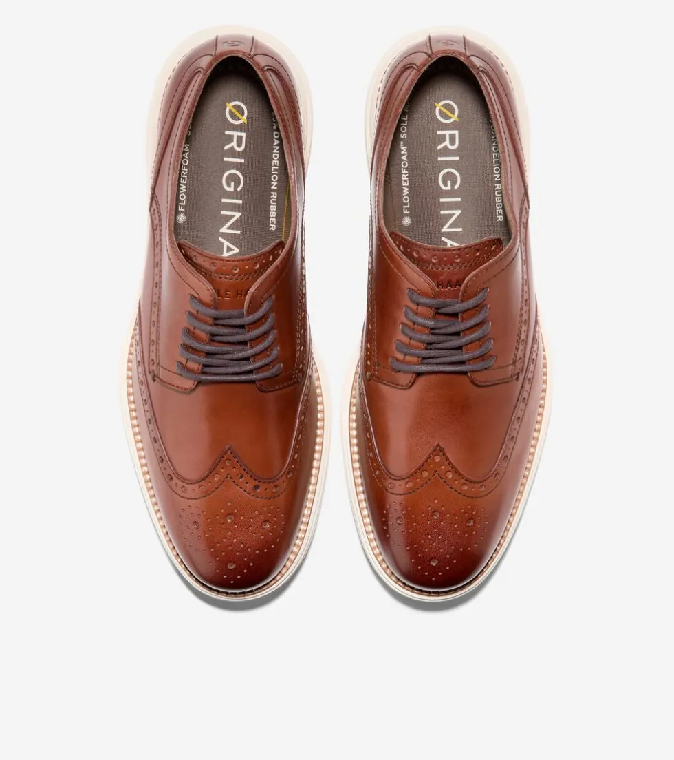 mens-oslashriginalgrand-remast-ozboYCvZ-4.webp Online Cole Haan Men's ØriginalGrand Remastered Wingtip Oxfords Woodbury-Ivory