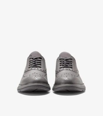 Fashion Cole Haan Men's ØriginalGrand Ultra Wingtip Oxfords DecemberSky-Pavement-Atlantic