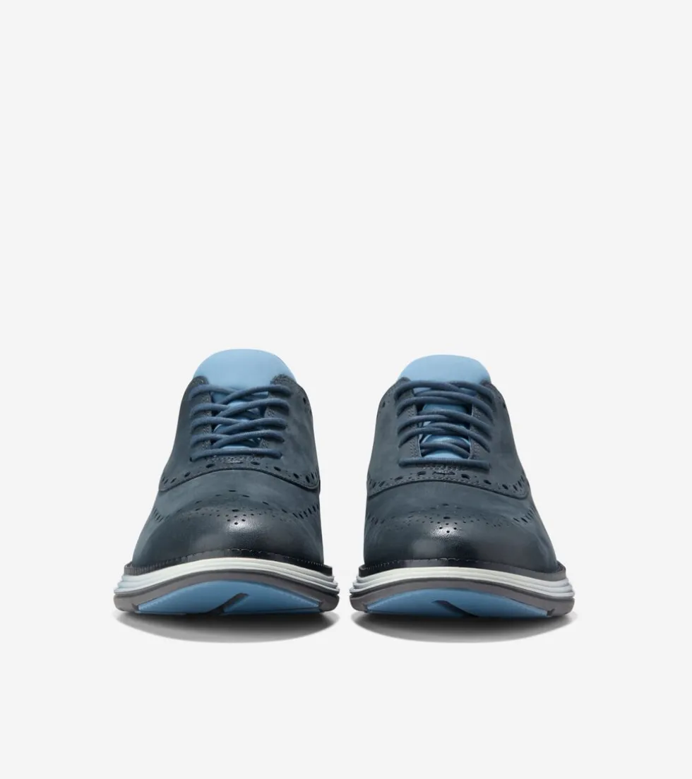 mens-oslashriginalgrand-ultra-PpbLumFi-1.webp Sale Cole Haan Men's ØriginalGrand Ultra Waterproof Wingtip Oxfords Blueberry-Pavement