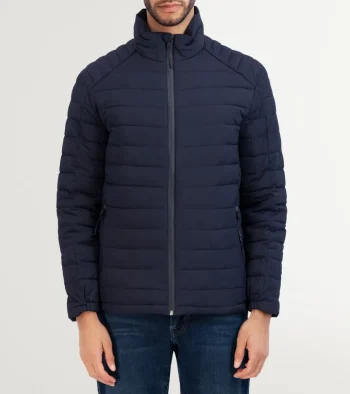 Hot Cole Haan Men's Quilt Jacket Navy