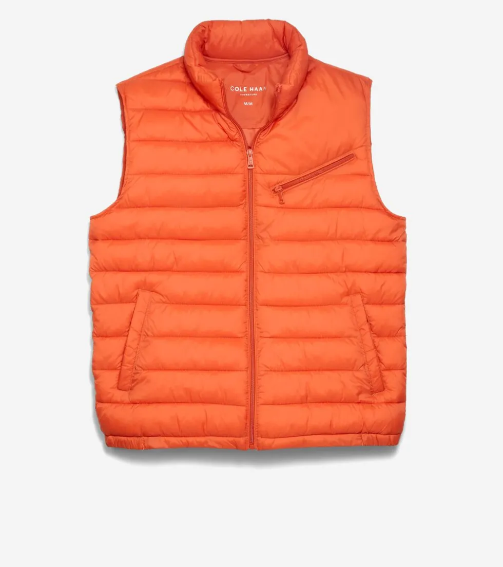 mens-quilted-vest-JYGEXdWC-1.webp Outlet Cole Haan Men's Quilted Vest BurntOrange