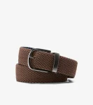 Discount Cole Haan Men's Reversible Stretch Belt Brown-Navy