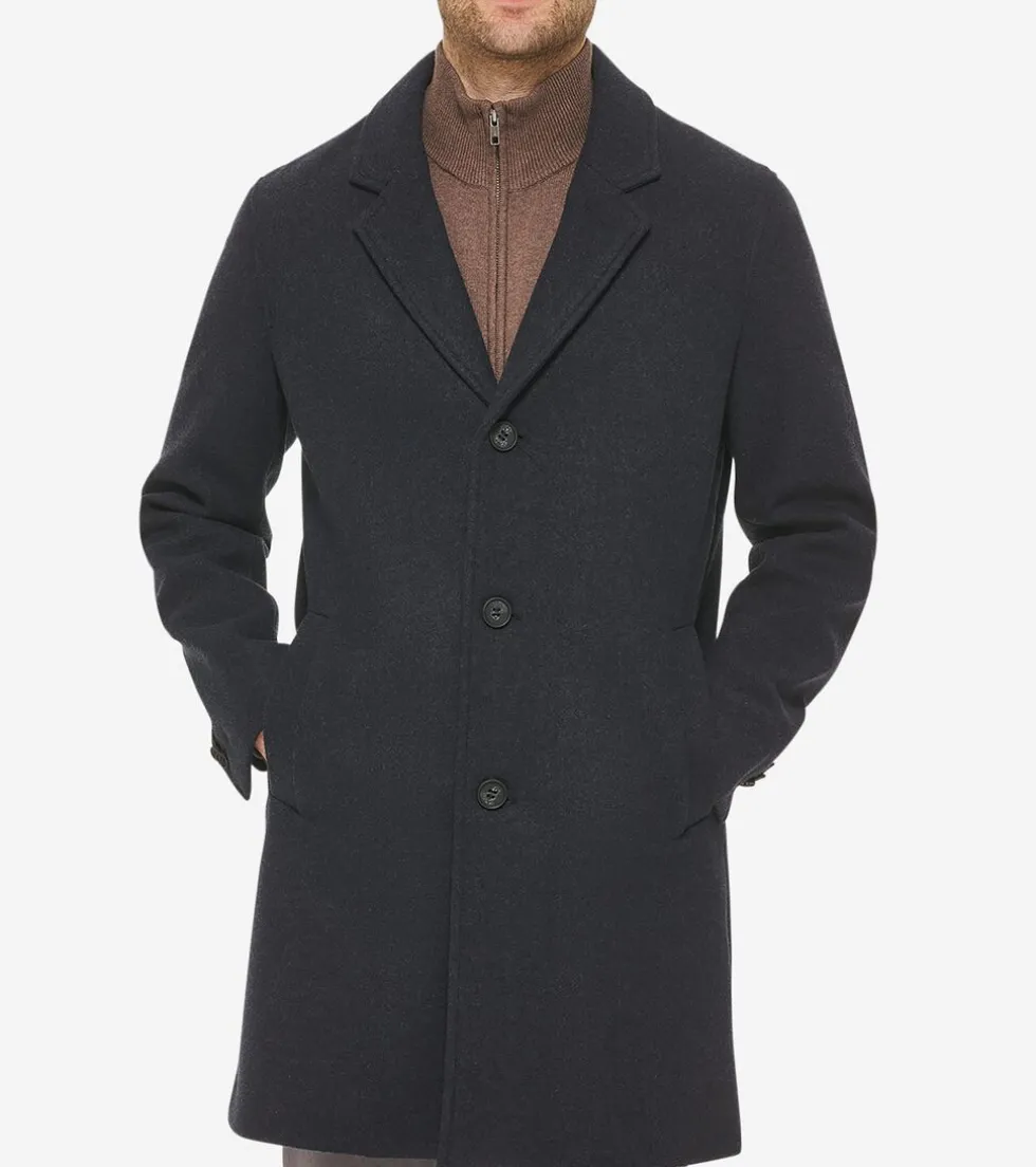 mens-single-breasted-top-coat-fXXNHBWc-0.webp Fashion Cole Haan Men's Single-Breasted Top Coat Navy