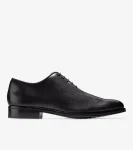 Discount Cole Haan Men's Washington Grand Laser Wingtip Oxfords BlackLeather