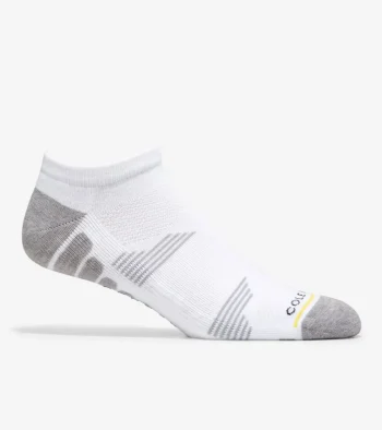 Discount Cole Haan Men's ZER&Oslash;GRAND Performance No-Show Socks White