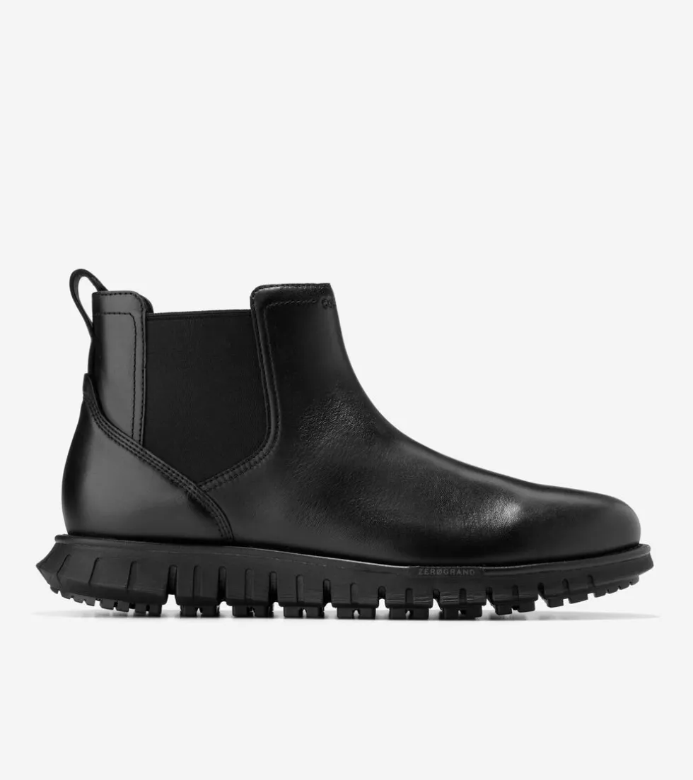 mens-zeroslashgrand-remastered-DMWQTWAX-0.webp Sale Cole Haan Men's ZERØGRAND Remastered Waterproof Chelsea Boots Black