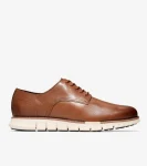New Cole Haan Men's ZER&Oslash;GRAND Remastered Plain Toe Oxfords BritishTan-Ivory