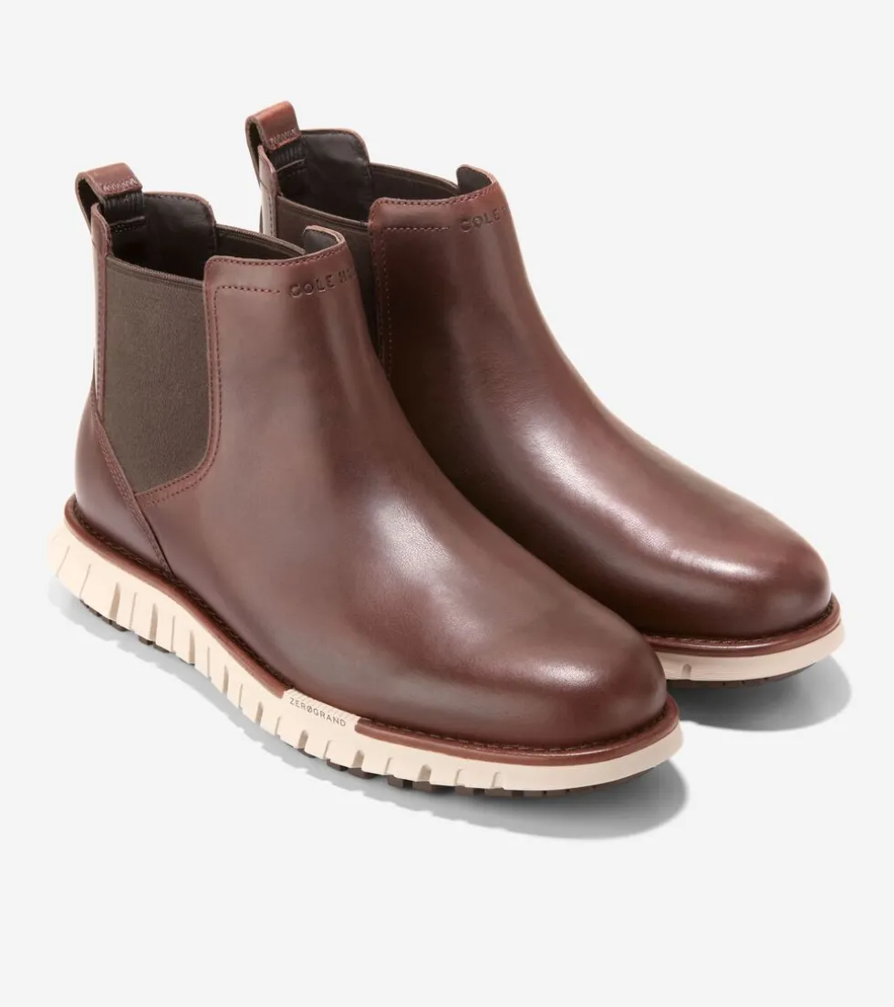 mens-zeroslashgrand-remastered-REqTTMgJ-4.webp Outlet Cole Haan Men's ZERØGRAND Remastered Waterproof Chelsea Boots DarkCoffee-OxfordTan