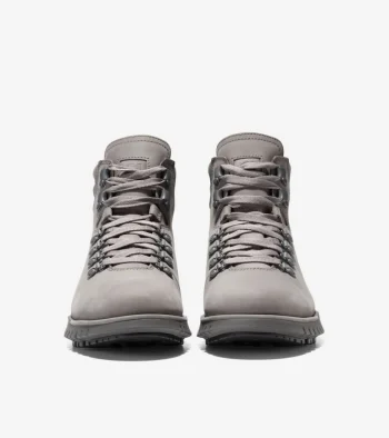 Outlet Cole Haan Men's ZERØGRAND Remastered Waterproof Hiking Boots DecemberSky-Black-Pavement