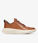 Sale Cole Haan Men's ZER&Oslash;GRAND WFA Sneaker Oxfords BritishTan-SilverBirch