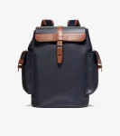 Clearance Cole Haan Triboro Rucksack NavyBlazerBlue-NewBritishTan