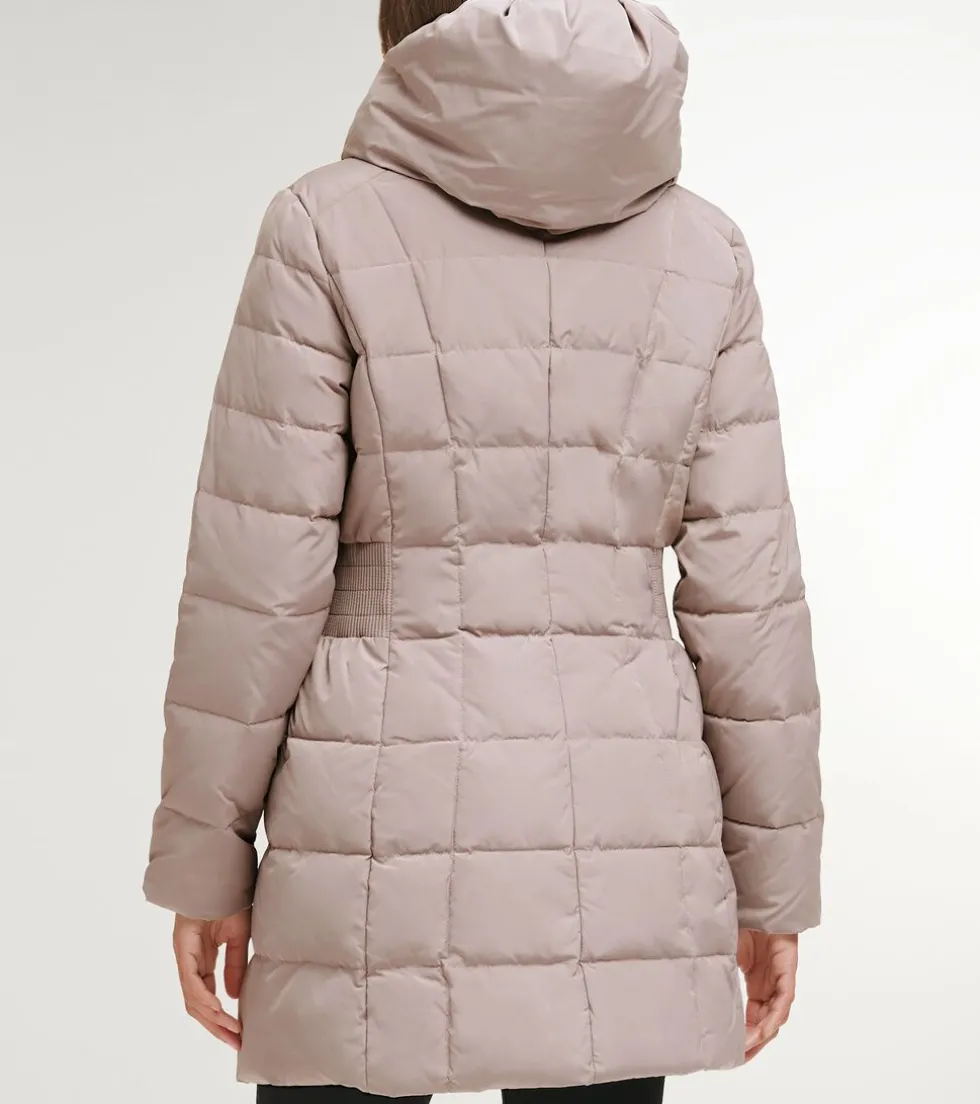 womens-32quot-signature-hooded-gasWUpgi-2.webp Online Cole Haan Women's 32" Signature Hooded Taffeta Down Coat Cashew