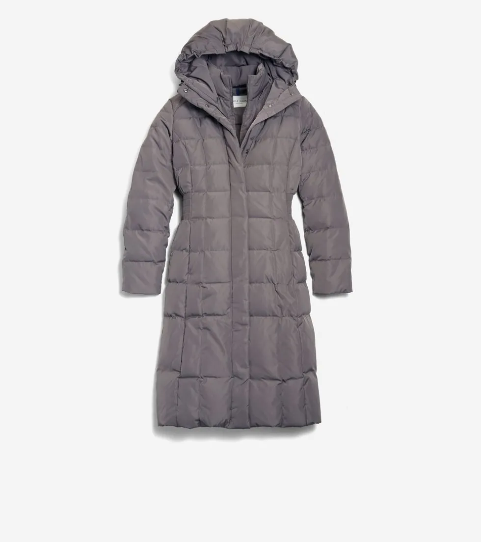 womens-40quot-signature-hooded-ElmbDTFT-1.webp Best Cole Haan Women's 40" Signature Hooded Taffeta Down Coat Carbon