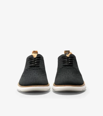 Online Cole Haan Women's 4.ZER&Oslash;GRAND Stitchlite&trade; Oxfords BlackStitchlite&trade;-JaguarHaircalf