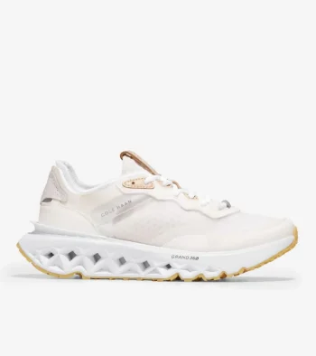 Fashion Cole Haan Women's 5.ZER&Oslash;GRAND Running Shoes OpticWhite-BleachedTan