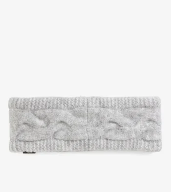 Online Cole Haan Women's Cable Knit Headband SoftGrey