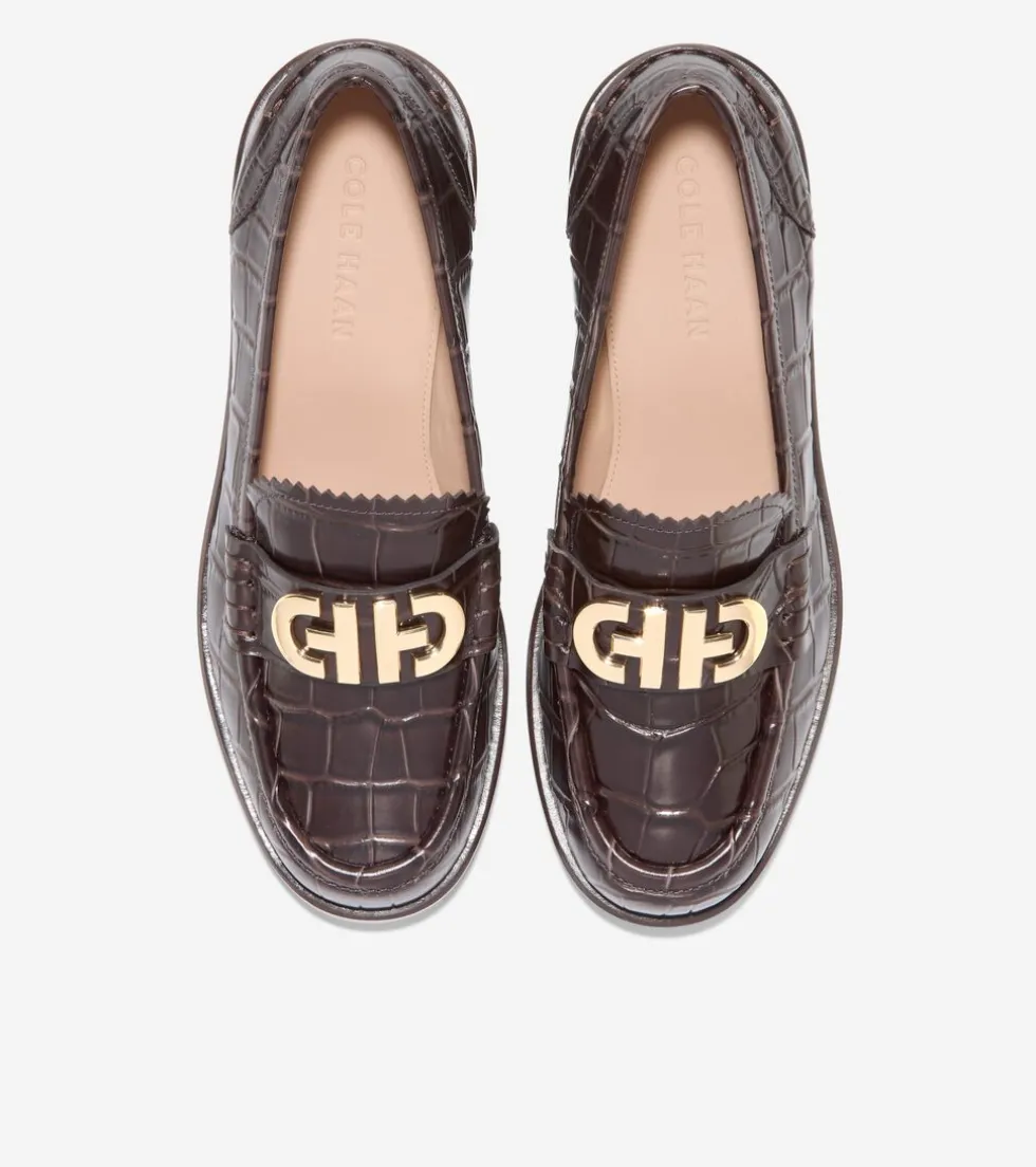 womens-charlsie-loafers-anWWeHJZ-3.webp Clearance Cole Haan Women's Charlsie Loafers ChocolateCroc