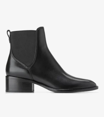 Best Cole Haan Women's Chayce Chelsea Boots Black