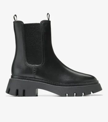 Sale Cole Haan Women's Devon Chelsea Boots Black