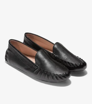 Discount Cole Haan Women's Evelyn Driver BlackLeather