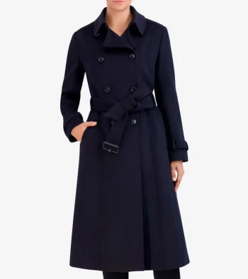Outlet Cole Haan Women's Flared Trench Coat Midnight