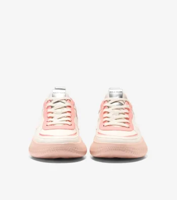 Discount Cole Haan Women's Generation ZER&Oslash;GRAND II Court Sneakers Ivory-DesertFlower-CameoRose