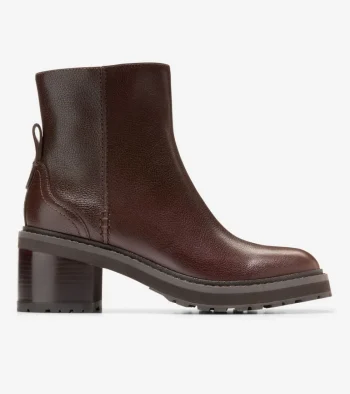 New Cole Haan Women's Gillian Waterproof Lug Boots Madeira