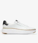 Hot Cole Haan Women's GrandPr&oslash; Topspin Sneakers Ivory-Black