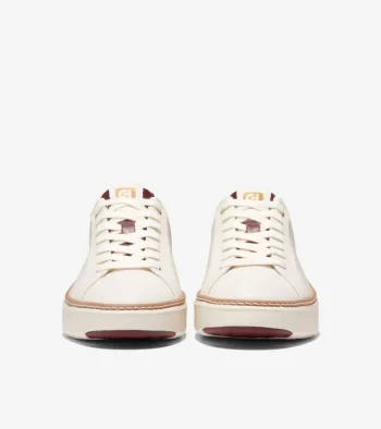Discount Cole Haan Women's GrandPr&oslash; Topspin Sneakers Ivory-Bloodstone