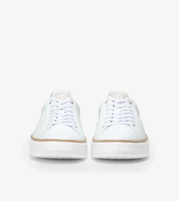 Best Cole Haan Women's GrandPrø Topspin Sneaker White-Dove