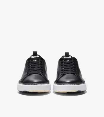 Online Cole Haan Women's GrandPr&oslash; Topspin Waterproof Golf Shoes Black-WhitecapGray-OpticWhite