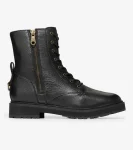 Hot Cole Haan Women's Greenwich Waterproof Lace-Up Boots Black