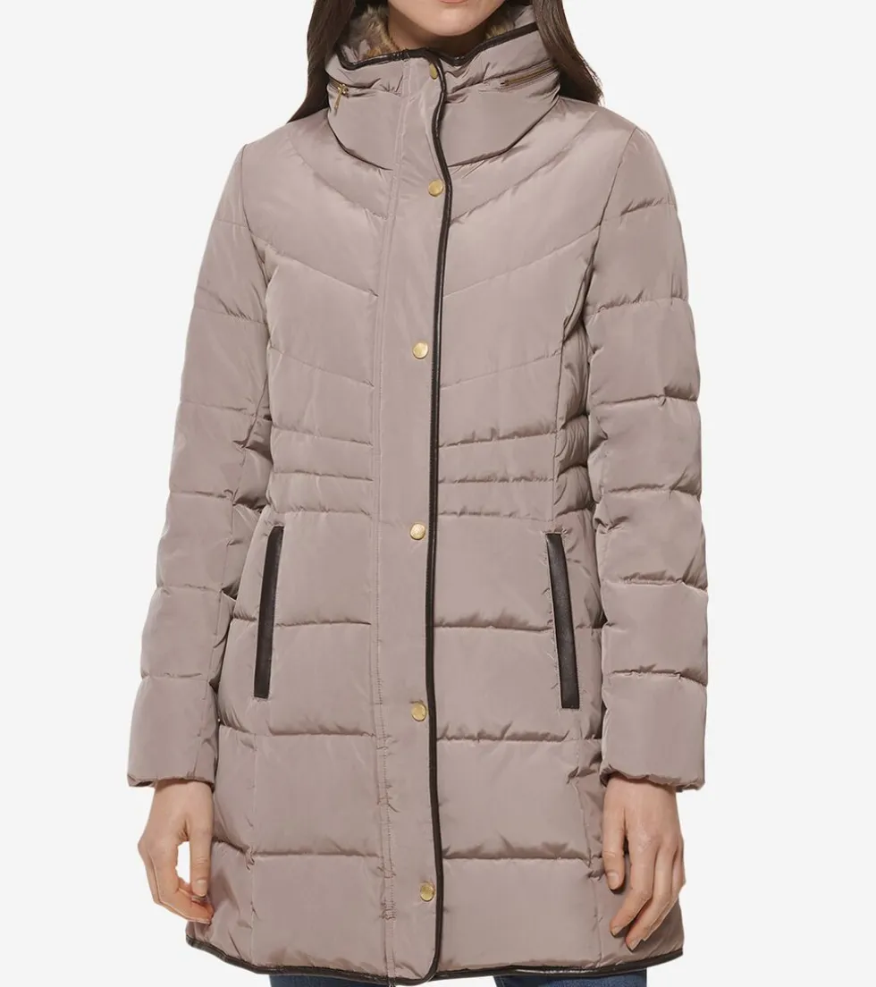 womens-hidden-hood-puffer-coat-jItTBxpI-0.webp Online Cole Haan Women's Hidden-Hood Puffer Coat Cashew