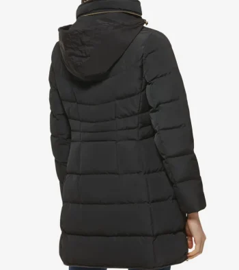 Hot Cole Haan Women's Hidden-Hood Puffer Coat Black