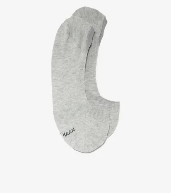 Best Cole Haan Women's Knit Ballet Sock Liner - 2 Pack GreyHeather