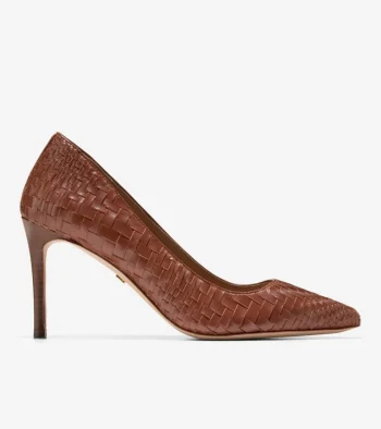 Discount Cole Haan Women's Mckeyla Pumps 85MM Cuoio