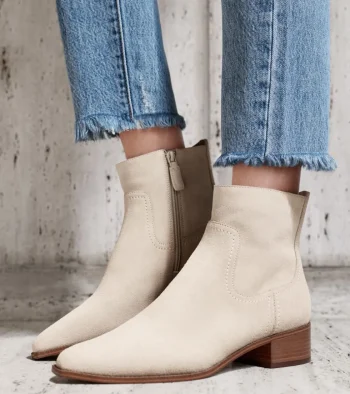 Discount Cole Haan Women's Naia Western Ankle Boots Oat