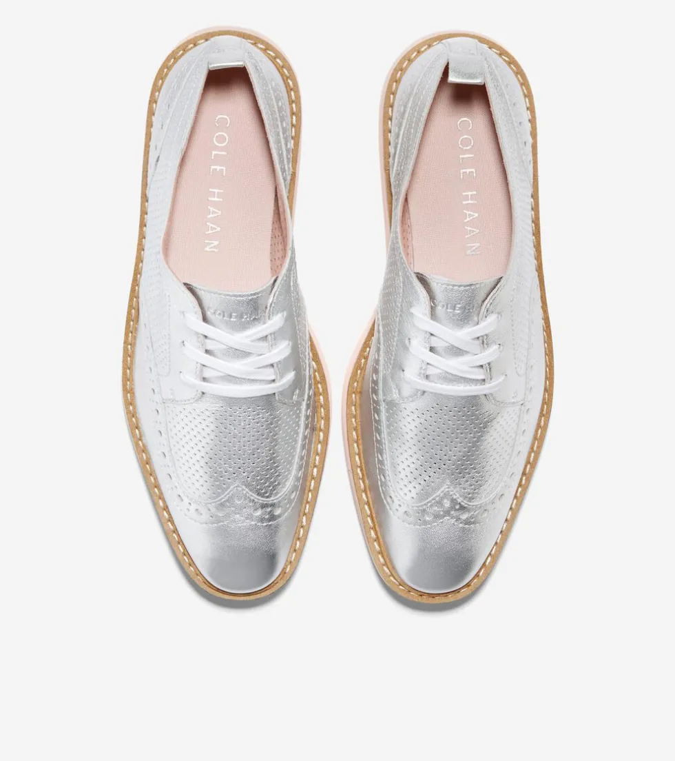 womens-oslashriginalgrand-plat-RSLfbYrX-3.webp Hot Cole Haan Women's ØriginalGrand Platform Wingtip Oxfords SilverTalca-RoseSmoke