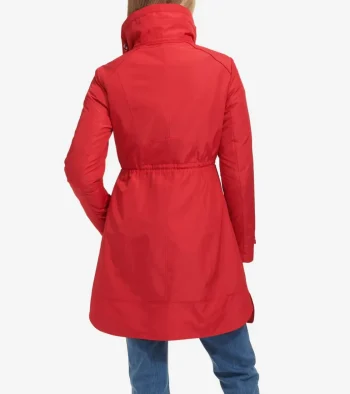 Outlet Cole Haan Women's Packable Rain Jacket Red