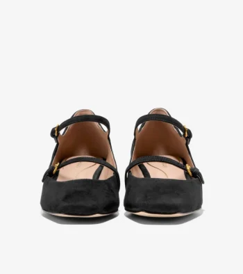 Discount Cole Haan Women's Paxton Mary Jane Pumps BlackSuede