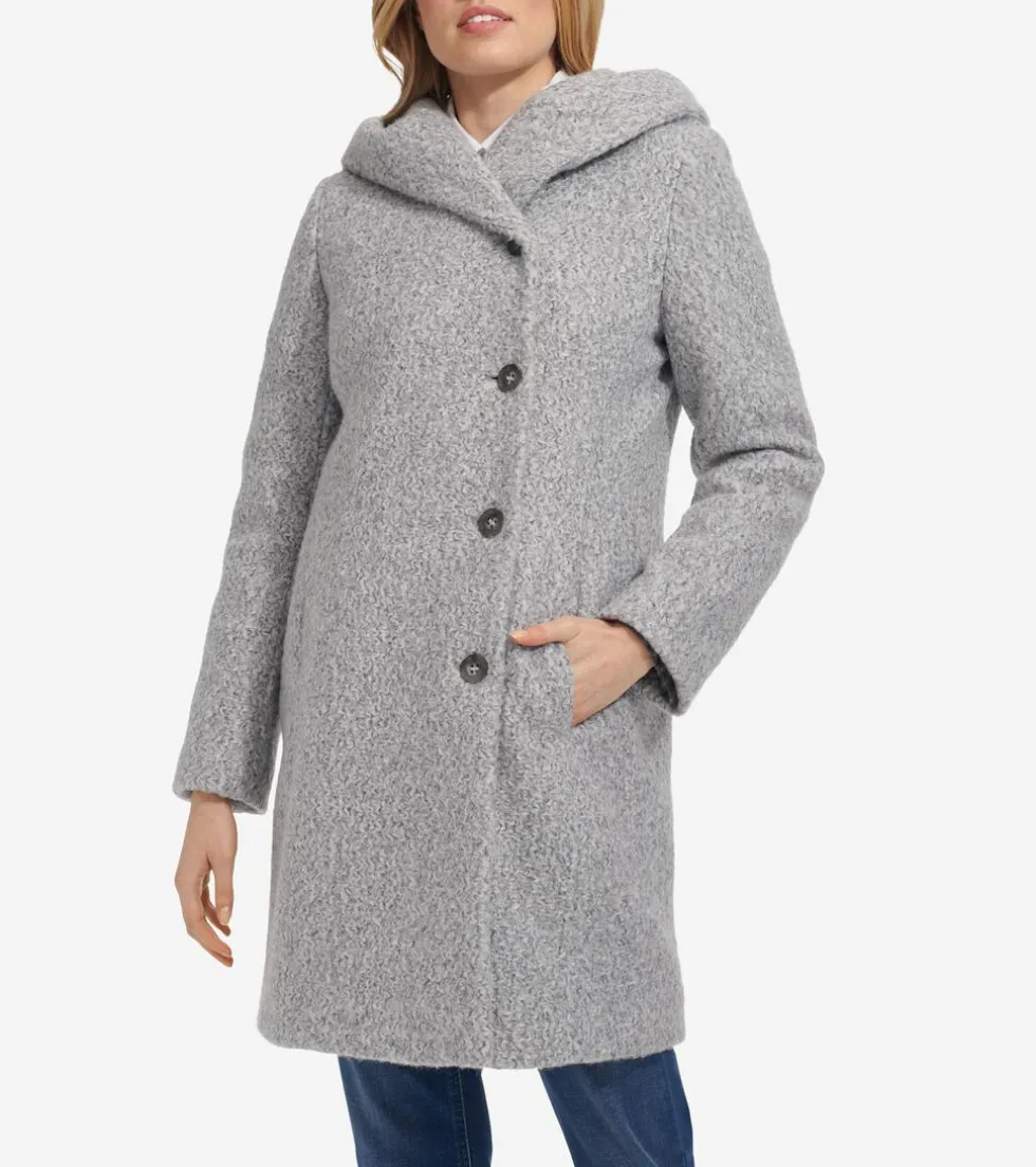 womens-pressed-hooded-shawl-co-beXaszLP-0.webp Online Cole Haan Women's Pressed Hooded Shawl Coat LightGrey