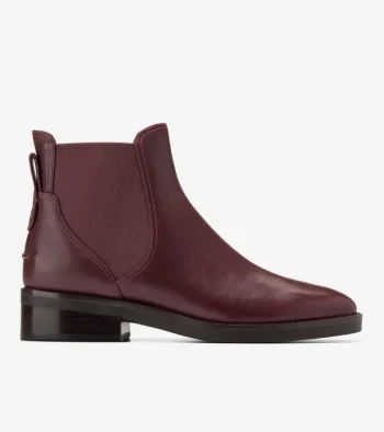 Best Cole Haan Women's Rebecca Chelsea Boots Bloodstone
