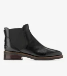 New Cole Haan Women's Rebecca Chelsea Boots Black