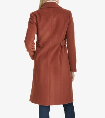 Online Cole Haan Women's Slick Wool Coat Castor