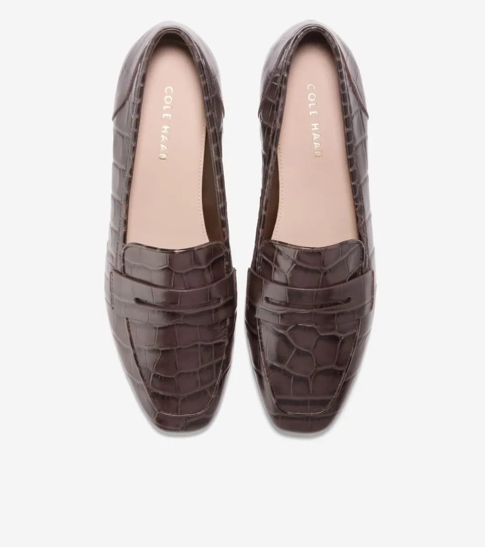 womens-tarese-soft-penny-loafe-ZitdWIQs-3.webp Fashion Cole Haan Women's Tarese Soft Penny Loafers ChocolateCrocPrint
