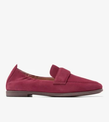 Outlet Cole Haan Women's Trinnie Soft Loafers BlackCherry