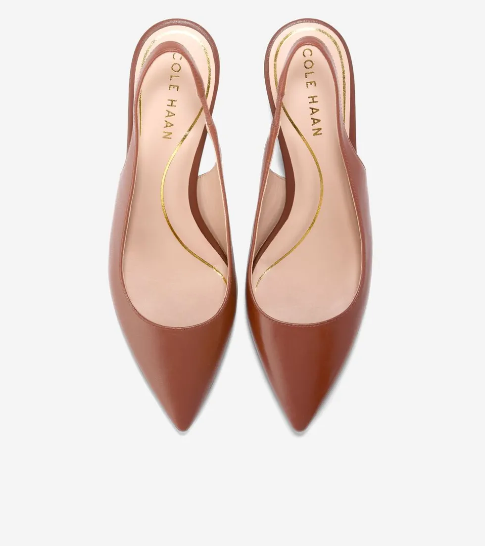 womens-vandam-slingback-pumps-RBKSjAAt-3.webp Sale Cole Haan Women's Vandam Slingback Pumps 65MM Cuoio