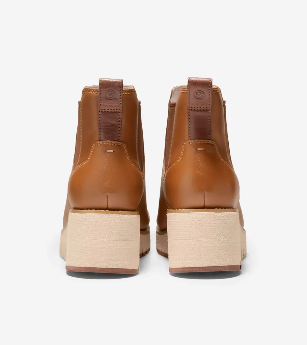 womens-zeroslashgrand-city-wed-aYCtoreo-3.webp Fashion Cole Haan Women's ZERØGRAND City Wedge Waterproof Chelsea Boots BritishTanLeather