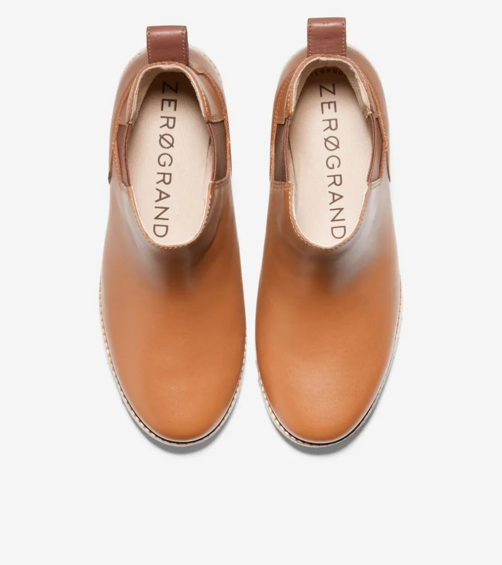 womens-zeroslashgrand-city-wed-aYCtoreo-4.webp Fashion Cole Haan Women's ZERØGRAND City Wedge Waterproof Chelsea Boots BritishTanLeather
