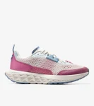 New Cole Haan Women's ZER&Oslash;GRAND Outpace III All-Terrain Running Shoes RedViolet-CelestialBlue